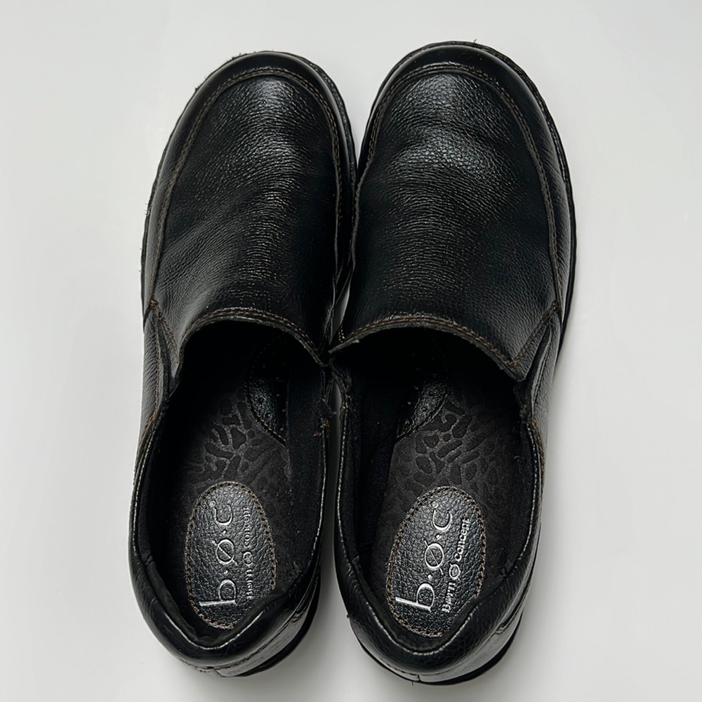 B.O.C. Leather Loafers - Womens Size 8.5